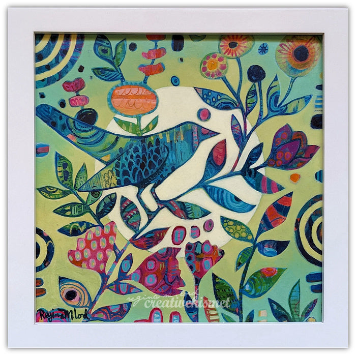 Illuminated - 10 x 10 Framed Original Artwork