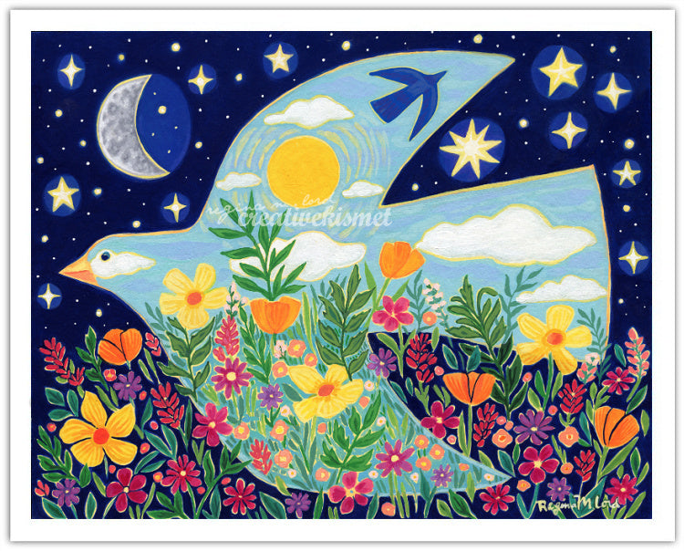 Dreaming to Fly - Art Print
