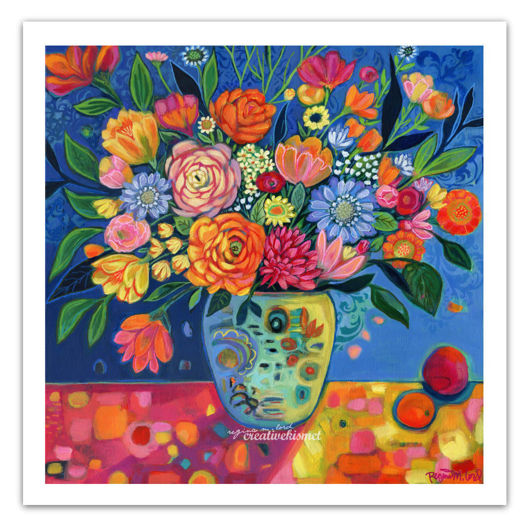 Joyful Gathering - Art Print