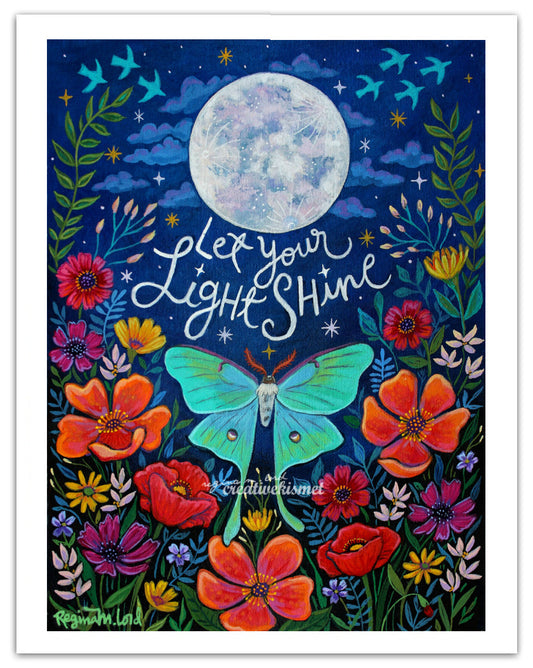 Let Your Light Shine - Art Print
