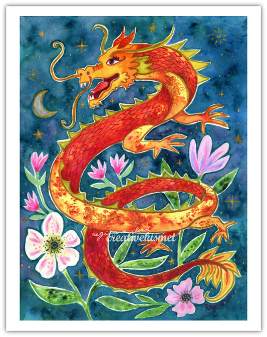 Year of the Dragon - Art Print