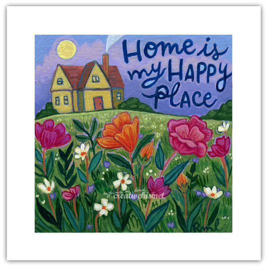 HappyPlace - Art Print