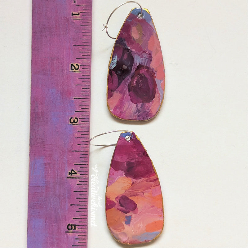 Paint Palette Earrings no. 10