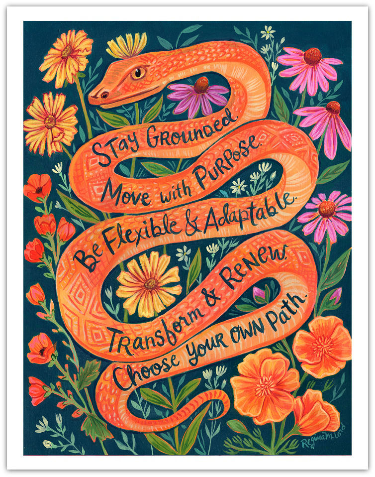 Ways of the Snake - Art Print