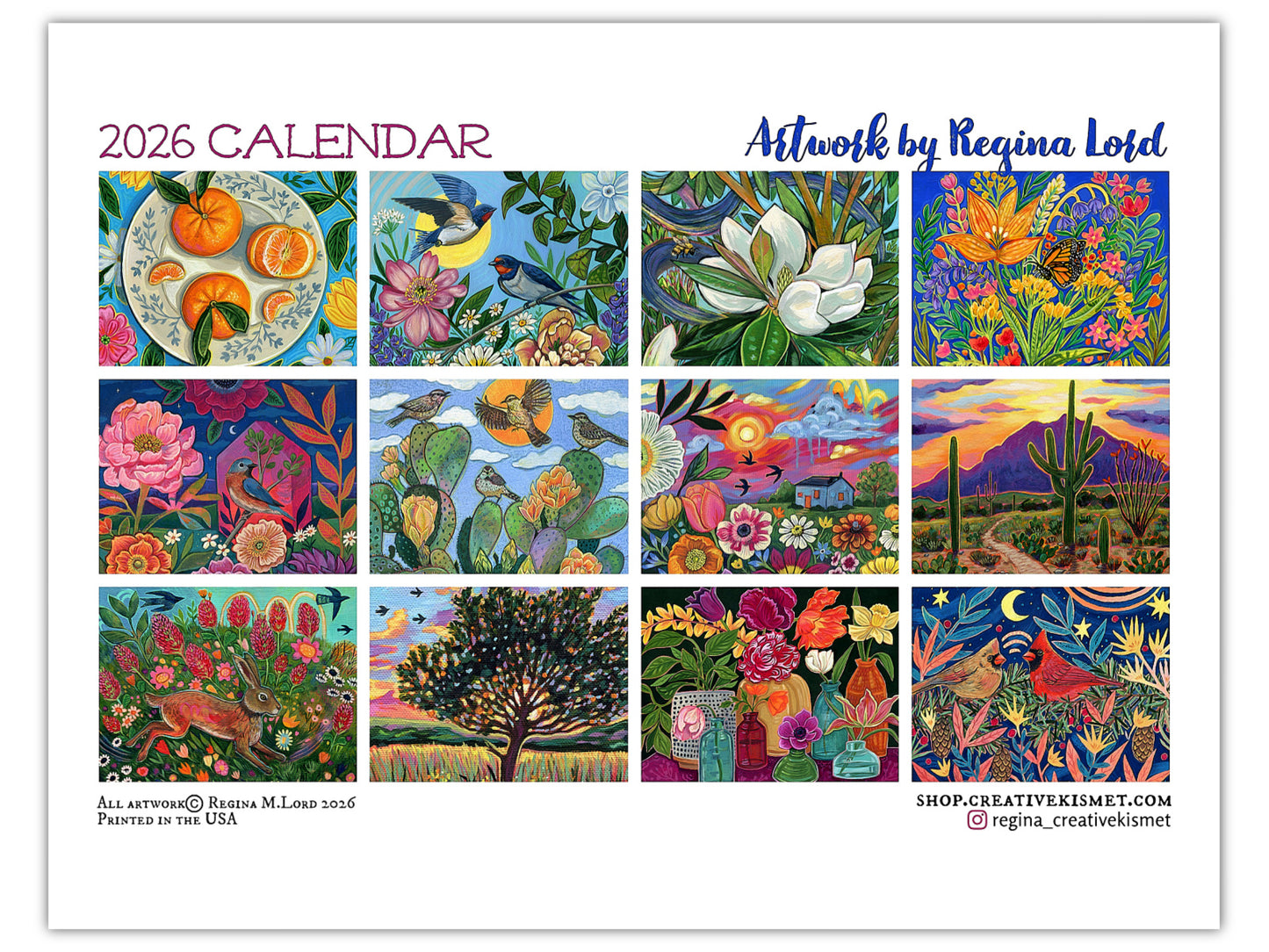 2026 Wall Calendar Pre-order