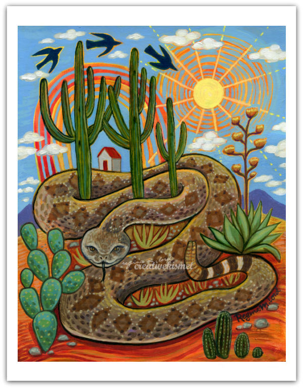 Desert Dwellers - Art Print