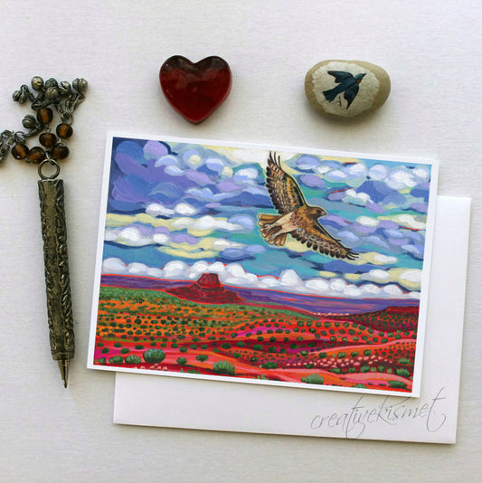 Soaring Vista - 5x7 Art Card with Envelope