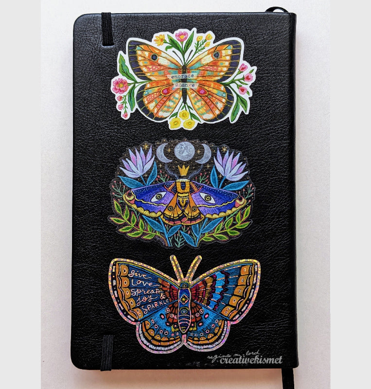 Embrace Change Butterfly Sticker