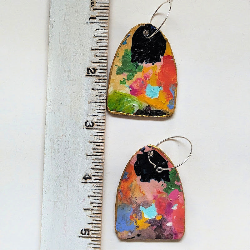 Paint Palette Earrings no. 1