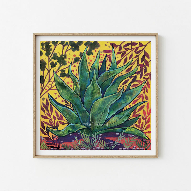 Agave Growth - Art Print