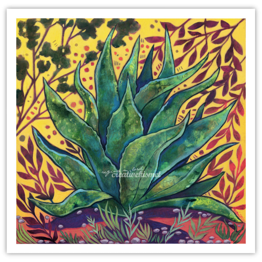 Agave Growth - Art Print