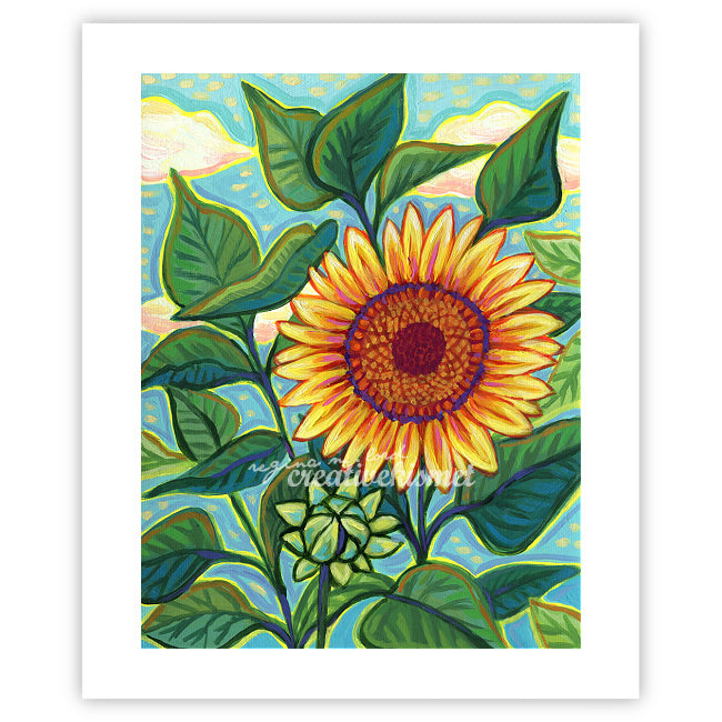 Sunflower- Art Print