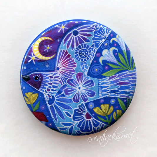 Night Flight - Pocket Mirror