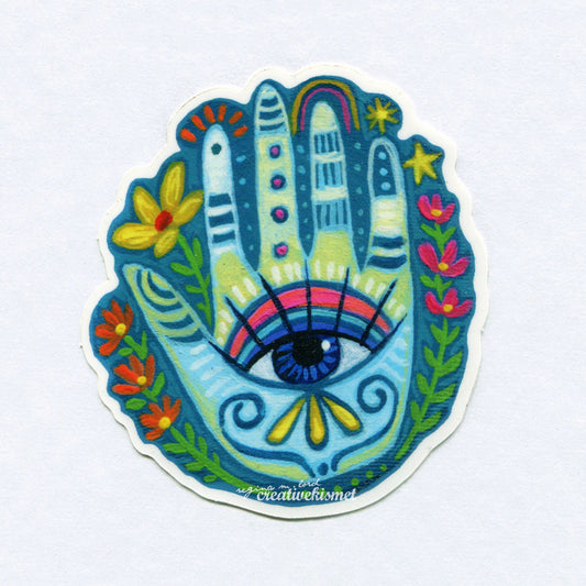 Hand of Knowledge Sticker