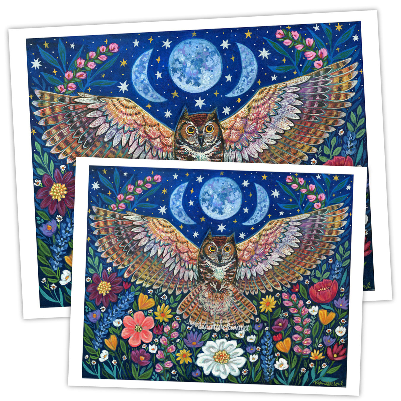 Owl Moon - Art Print