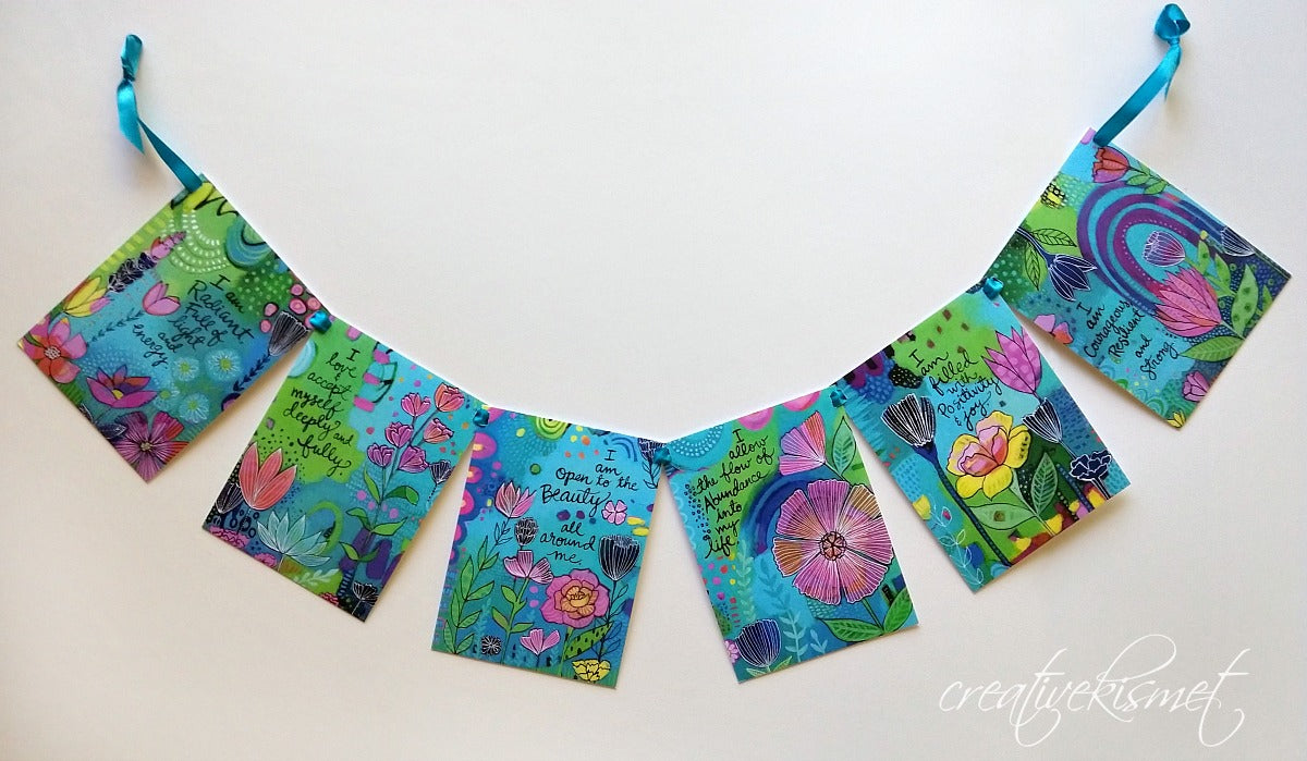 Paper Blessings Banner - Radiant Aspirations
