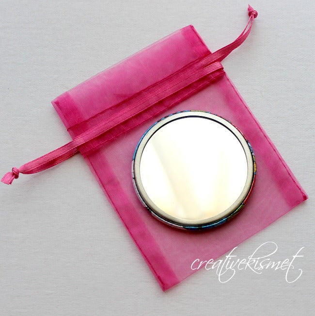 Day of the Dead - Under the Crescent Moon - Pocket Mirror