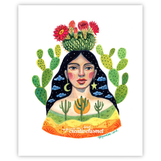 Desert Empress - Art Print