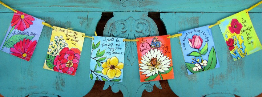 Paper Blessings Banner - Prayer Flags