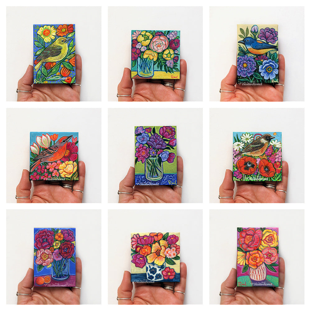 Mini Canvas Paintings