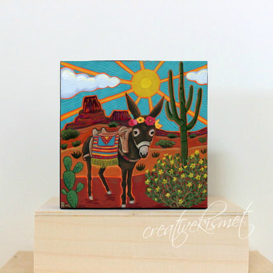 Art Block - Desert Donkey