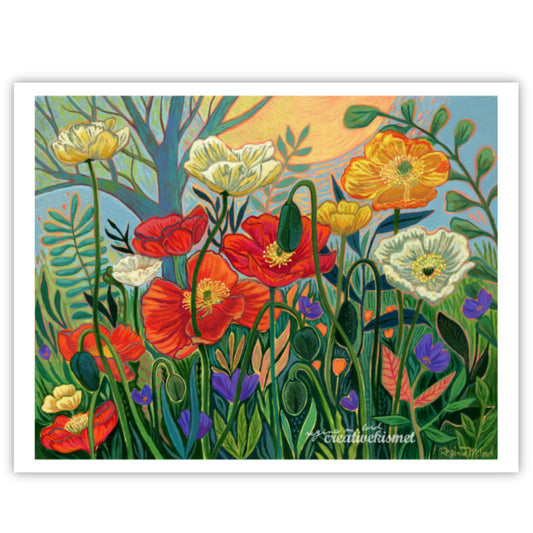 Poppy Patch - Art Print