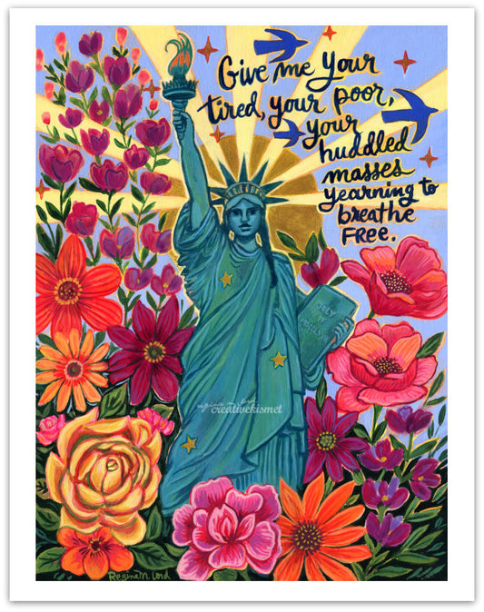 Lady Liberty - Art Print