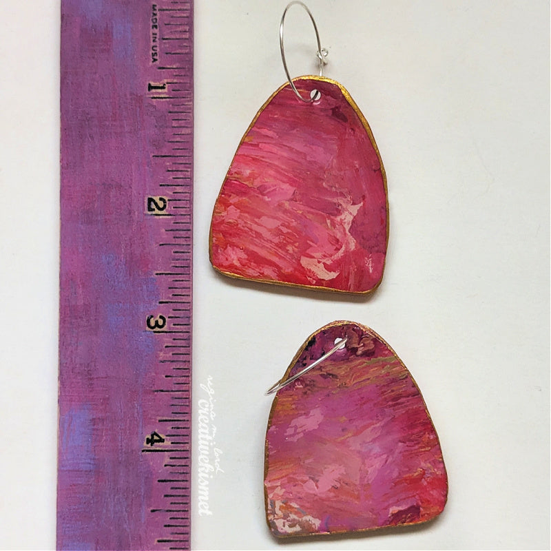 Paint Palette Earrings no. 9