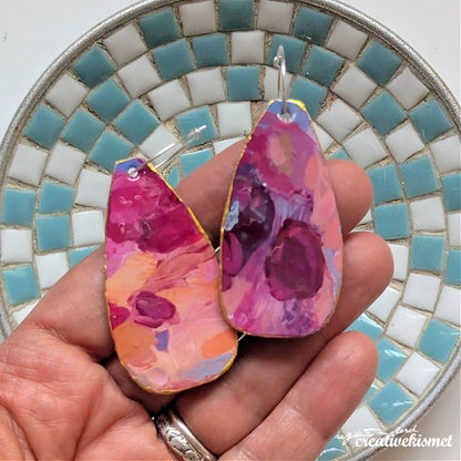 Paint Palette Earrings no. 10