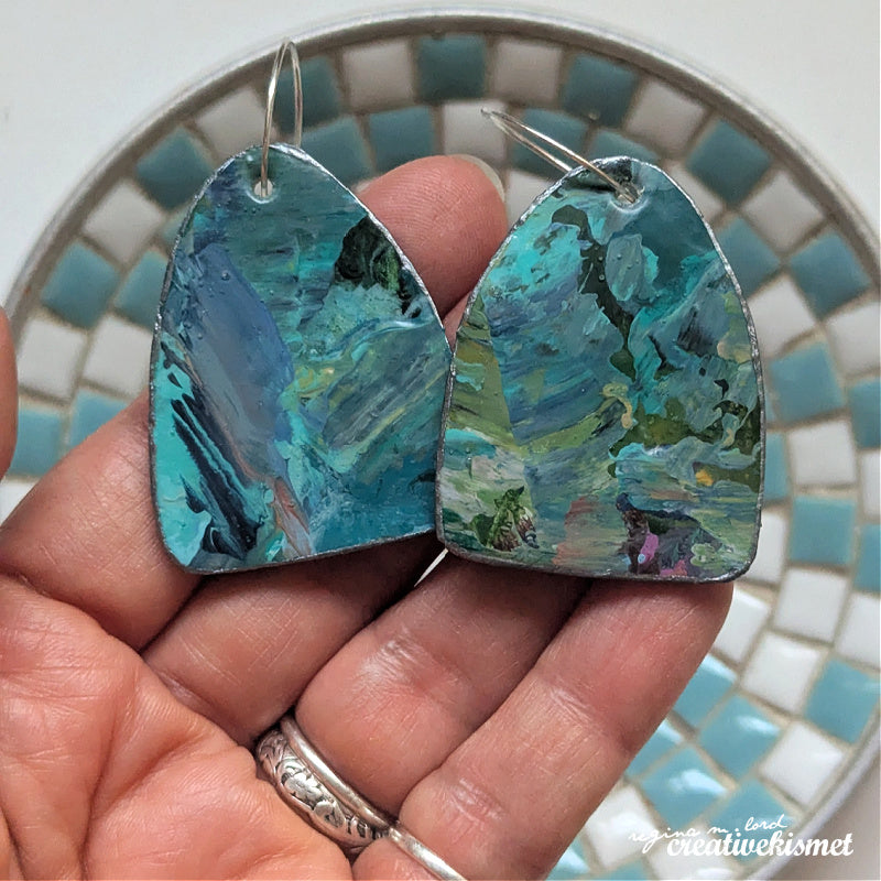 Paint Palette Earrings no. 3
