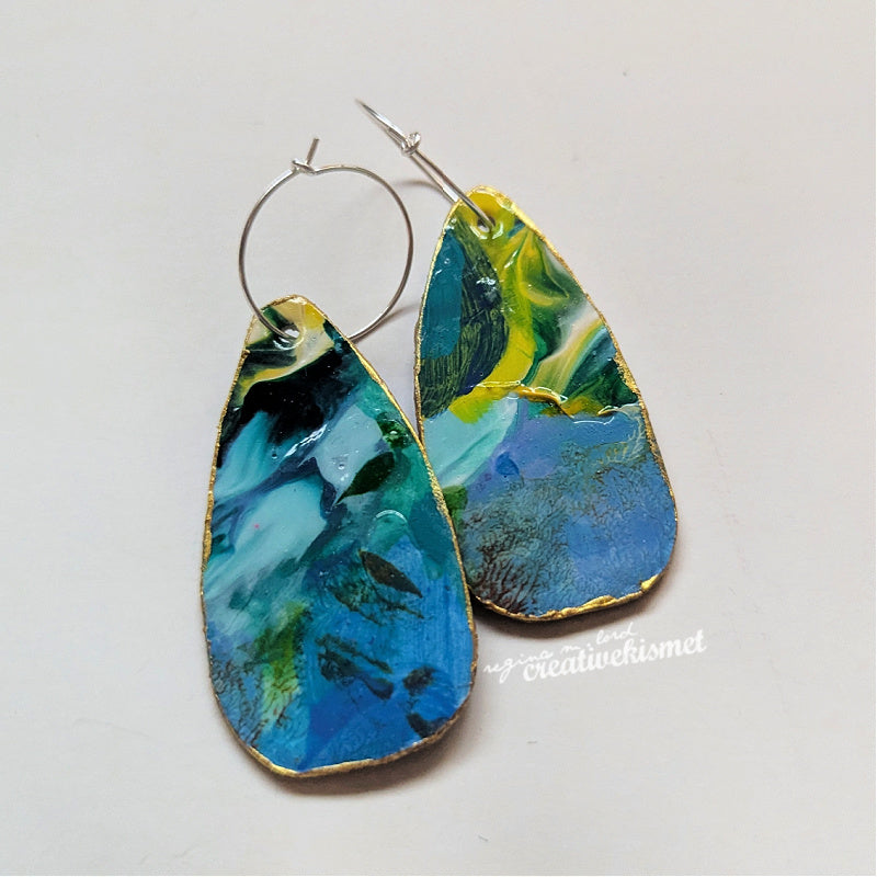 Paint Palette Earrings no. 4
