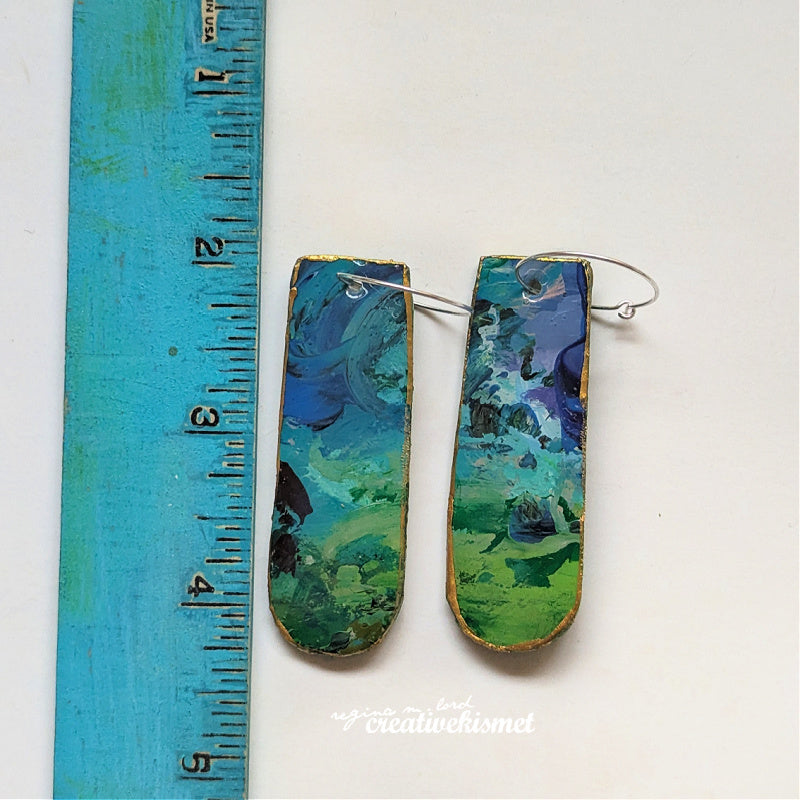 Paint Palette Earrings no. 5