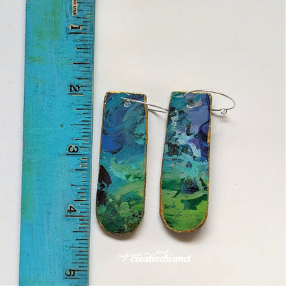 Paint Palette Earrings no. 5