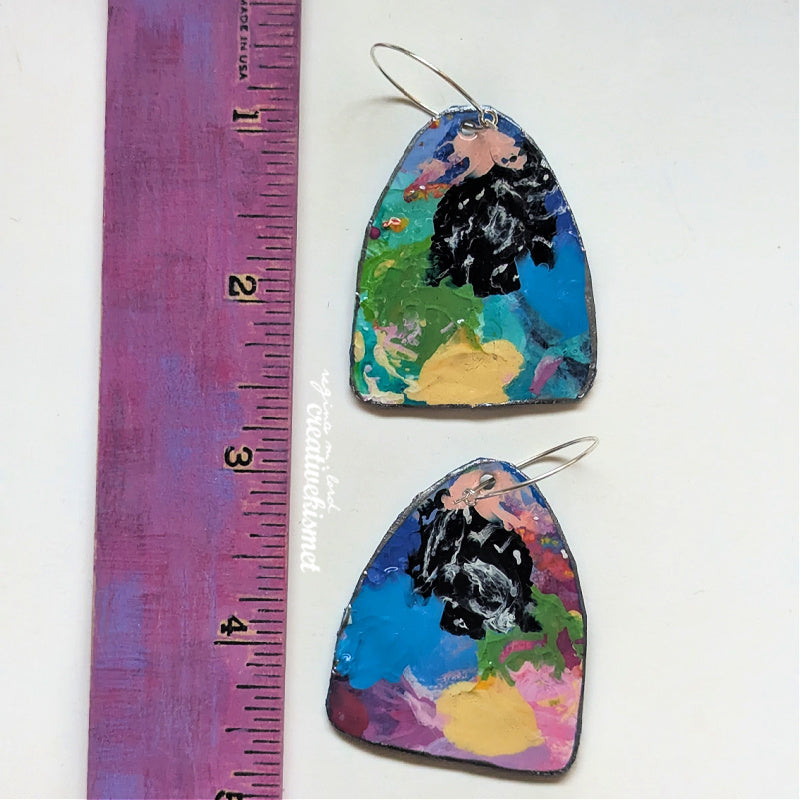 Paint Palette Earrings no. 6