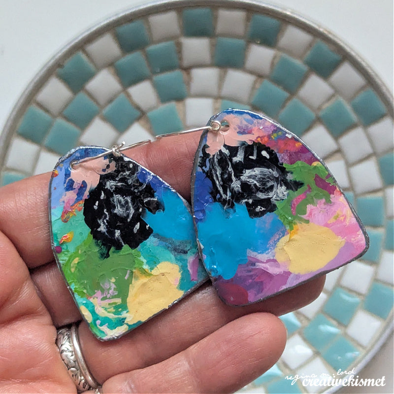 Paint Palette Earrings no. 6