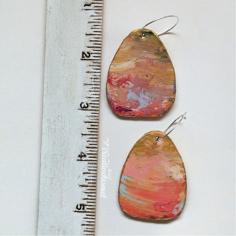 Paint Palette Earrings no. 7
