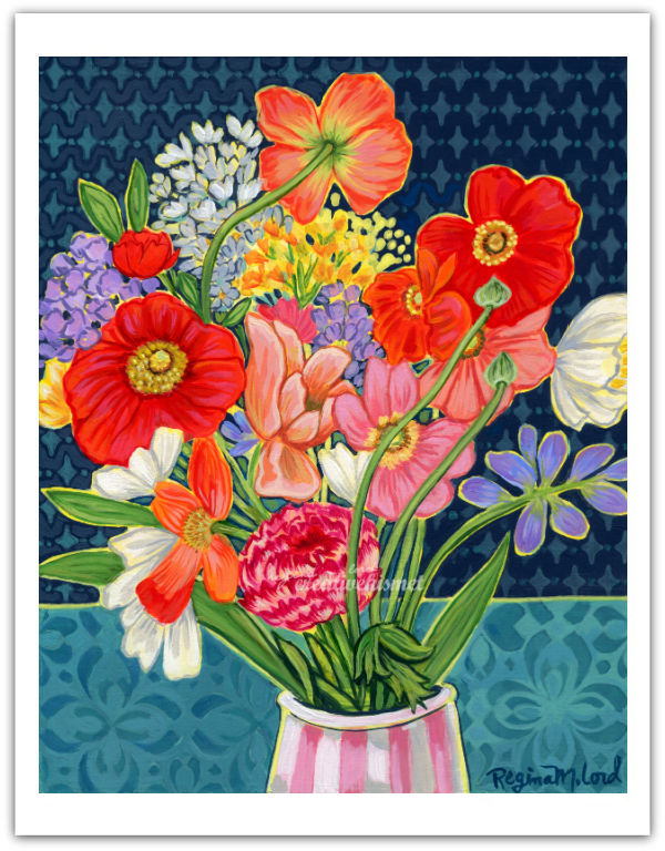 Floral Brightness - Art Print