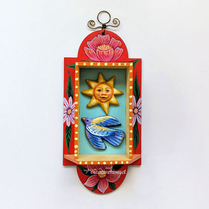 Nicho Shrine Large - Sunshine Bird