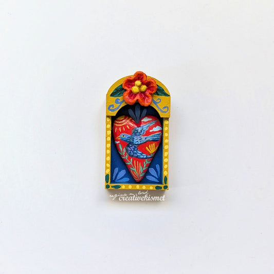 Nicho Shrine - Bird in Flight