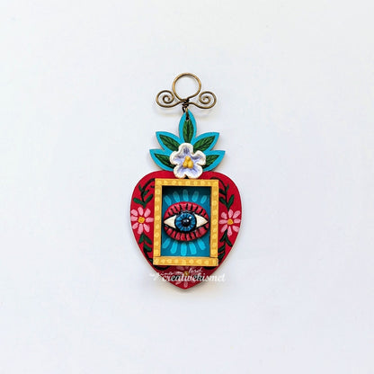 Nicho Shrine Ornament - Knowing Heart