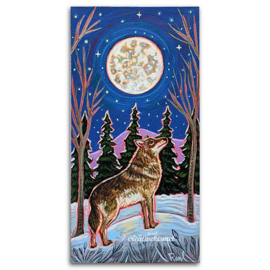 Wolf Moon - Original Painting