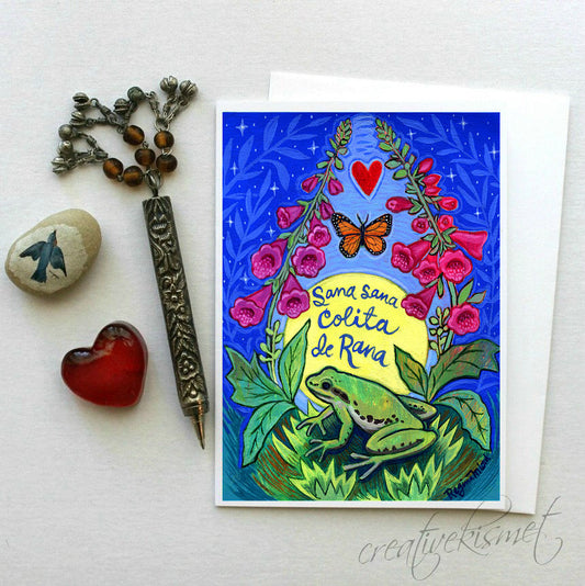 Sana Sana - 5x7 Art Card with Envelope