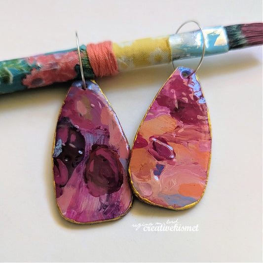 Paint Palette Earrings no. 10