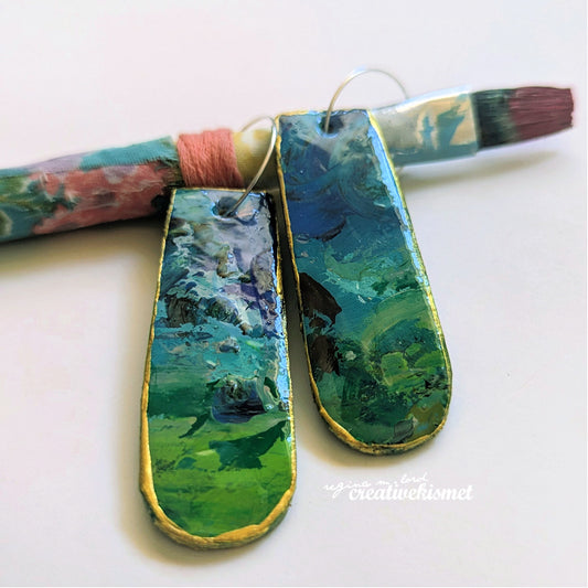 Paint Palette Earrings no. 5