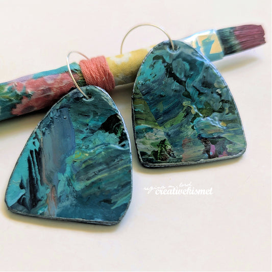 Paint Palette Earrings no. 3