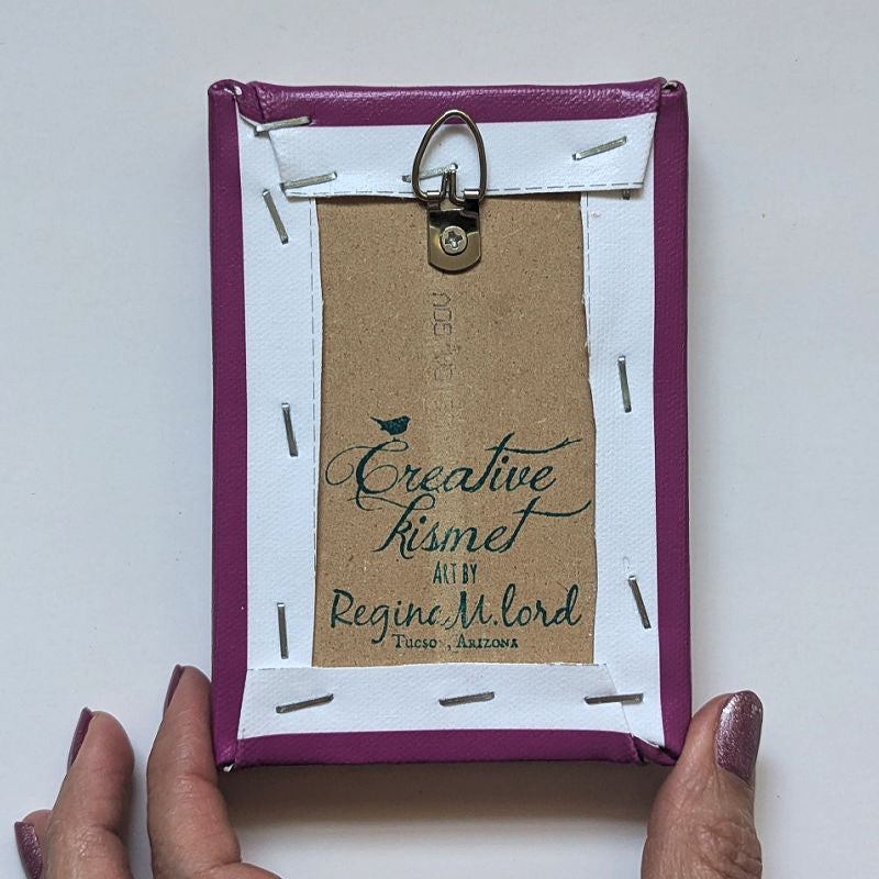 Canvas Block Print - Goldfinch Garden