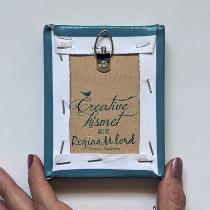 Canvas Block Print - Floral Brightness