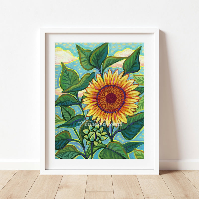 Sunflower- Art Print