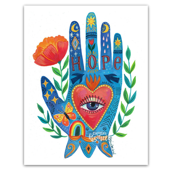 Hand of Hope - Art Print