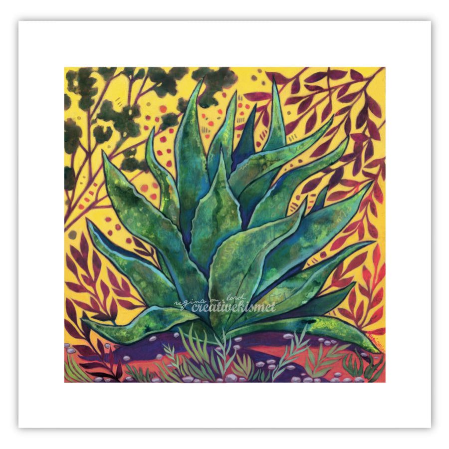Agave Growth - Art Print